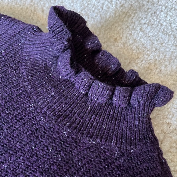 Loft Ruffle Neck Sweater - Picture 2 of 6